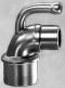 Keets Type Hanks-Rackow Elbow Adapters w/Top Inlet