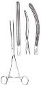Kocher Intestinal Forceps 10-1/2 in, Straight, Longitudinal Serrations