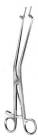Kogan Endocervical Speculum, 11in, Improved Pattern w/Ratchet, Delicate Fenestrated Jaws 3mm Wide at Tip x 25mm Long, Gold Plated Handles
