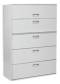 Lateral File Cabinet w/ Five Drawers & Recessed Handles