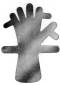 Lead Hands, 14in Adult