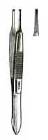 Lester Fixation Forceps, 3-3/4 in, Delicate, 1x2 Teeth, 0.6mm Wide