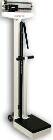 Mechanical Physician Scale w/ Height Rod, Wheels & Handpost