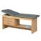 Medical Treatment Table with Two Drawers and Shelf