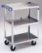 Medium Duty 3 Shelf SS Utility Carts