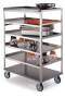 Medium Duty SS 8 Shelf Multi-Shelf Carts