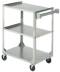 Medium/Heavy Duty Stainless Steel Utility Cart, 3 Shelf