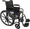 Wheelchair w/ Detachable Arms
