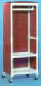 Mini Garment Rack w/Shelves