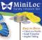 MiniLoc Safety Huber Infusion Set 20G x 1 in.