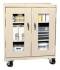 Mobile Display Counter Height Storage Cabinet