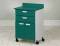 Mobile Treatment Cabinet w/ 2 Doors and 2 Drawers