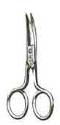 Nail Scissors, Straight Blades, 3-1/2in