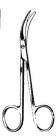 Northbent Stitch Scissors, 4-3/4 in, Curved, Light Pattern