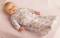Pediatric Print Knitted Infant Gown