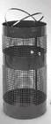 Perforated Steel Park Baskets 34 Gallon Free Standing