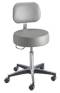 Pneumatic Exam Stool with Backrest