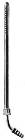 Poole Suction Tube, Angled, 23 Fr., Chrome, 8-3/4 in