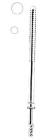 Poole Suction Tube, Straight, 30 Fr., Chrome, 8-3/4 in
