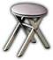 Portable Basic Dental Field Stool With Scissors Base