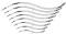 Post Mortem Needles, Double Curve Cutting Edge, Size 2