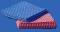 Rayon Disposable Washcloths Blue 12 in. x 13 in.