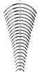 Regular Surgeons Needles, 1/2 Circle, Cutting Edge, #19