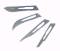 Removable Stainless Steel Blades For Disposable Scalpels No.23