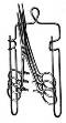 Saunders Instrument Sterilizing Rack
