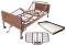 Semi Electric Hospital Bed Package w/ Half Rails