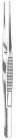 Semkin Dressing Forceps, Serrated Tips, 4-3/4 in