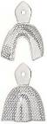 Set of 6 Perforated Impression Trays