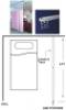 Single Bed Privacy Cubicle Curtain Basic Kit