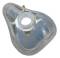 Size 5 - Large Adult - Contour Clear Silicone Face Masks