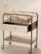 Stainless Steel Bassinet w/ 6in Deep Drawer