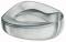 Stainless Steel Conventional Bedpan 13 3/4 L x 11 1/2 W x 4 H