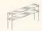 Stainless Steel Double Overshelf