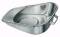 Stainless Steel Fracture Bedpan 11 7/8 L x 9 1/2 W x 2 7/8 H