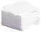 Dry Disposable White Washcloths 12.5in x 13in