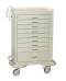 Steel 9 Drawer Cart