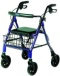 Economy Blue 4-Wheel Rollator