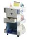 Super T Cart- 3 Drawer, 6 Trays, Lexan Compartment Supply Cart
