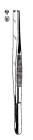 Tissue Forceps, 2 x 3 Teeth, 5 in