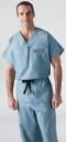 Unisex Reversible 100% Cotton Scrub Pants, S-XL