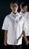 Unisex Zip Front Smock, Light Blue, XXXL.