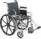 Wheelchair w/ Removable Arms