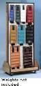 Weight Storage Mobile Rack without weights