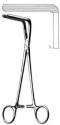 Wertheim-Cullen Pedicle Clamp, 8-1/2in, Right Angle Jaws, 2in Long