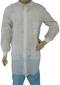 Collared White Prolypropylene Lab Coats