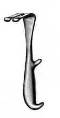 Young Prostractic  Retractor, Bifid, 1-1/2in x 2-1/2in, 8-3/4in